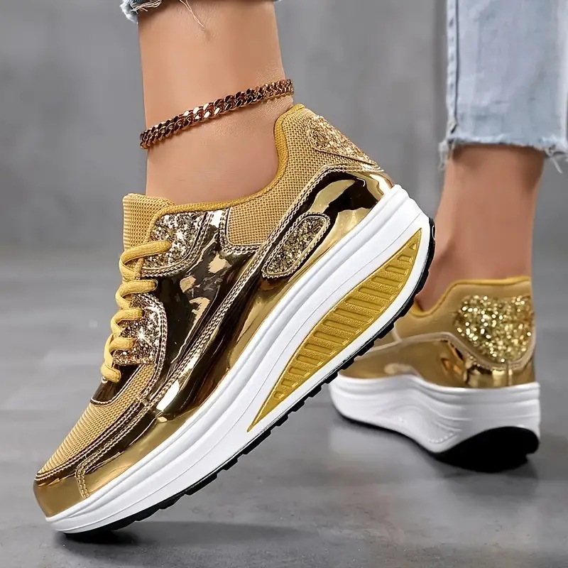 Guipure Lace Panel - Scarpe Sportive Basse da Donna in