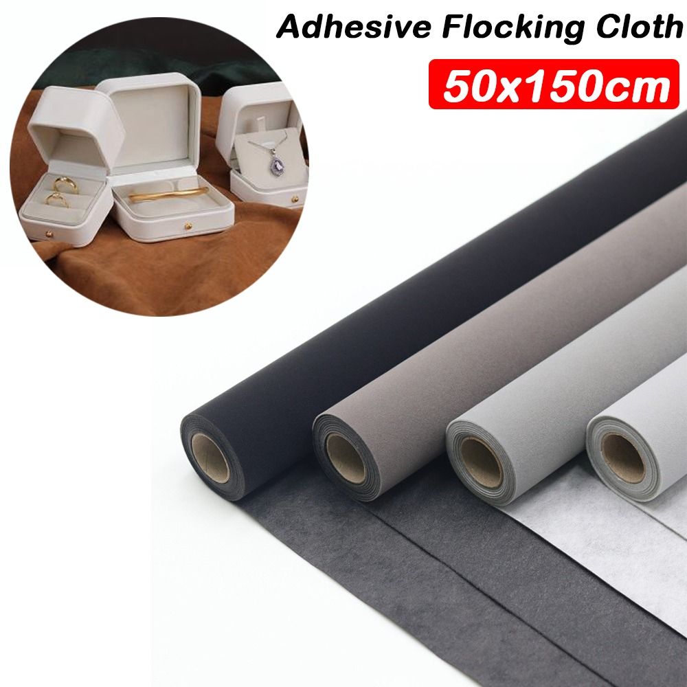 Velvet Ribbon Roll - Tessuto in velluto autoadesivo 50x150 cm,