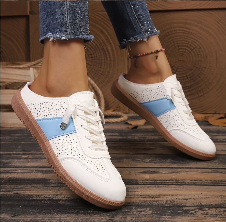 Nuove Ciabatte Casual Eleganti - Guipure Lace Panel recensione e prezzo