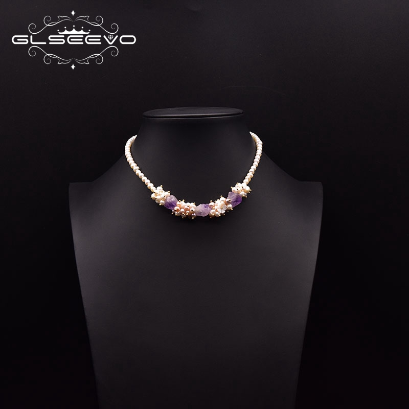 GLSEEVO Collana corta di perle - Pearl Trim Chain recensione e prezzo