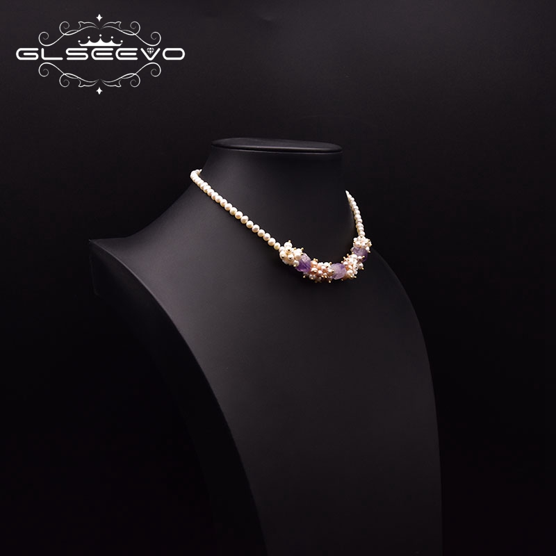 GLSEEVO Collana corta di perle - Pearl Trim Chain recensione e prezzo
