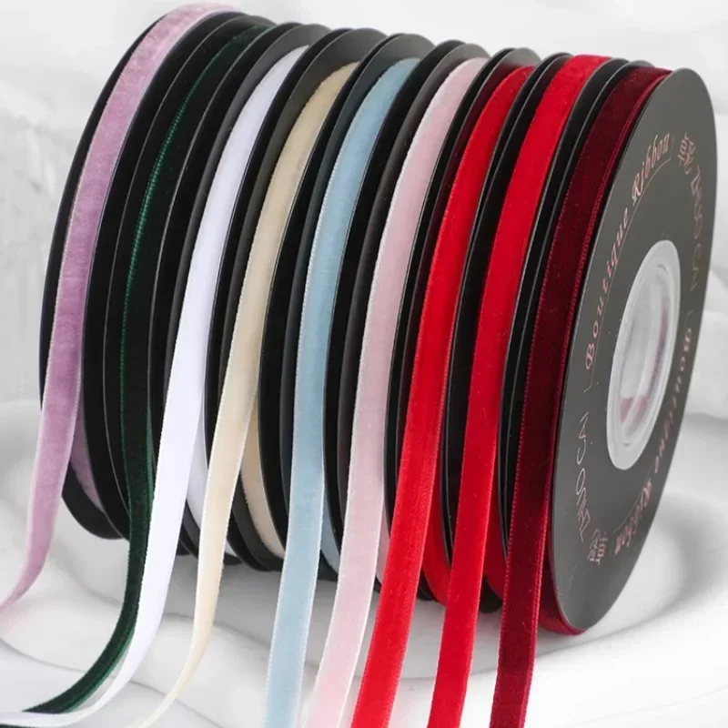Nastro in Velluto Largo 6mm, 5 - Velvet Ribbon Roll recensione e prezzo