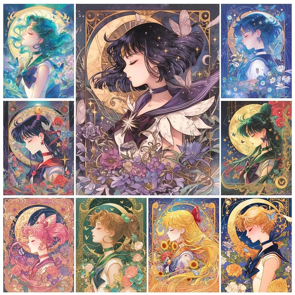 Cartoon Anime Diamond Painting - Embroidery Embellishments recensione e prezzo