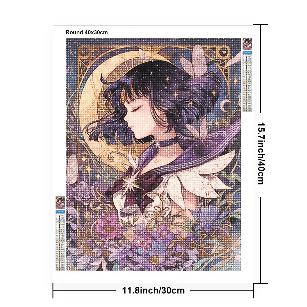Cartoon Anime Diamond Painting - Embroidery Embellishments recensione e prezzo
