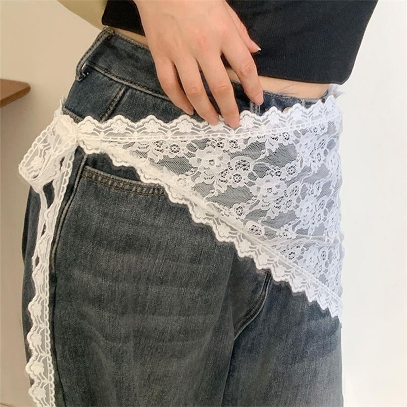 Gonna corta in pizzo a triango - Lace Ribbon Trim recensione e prezzo