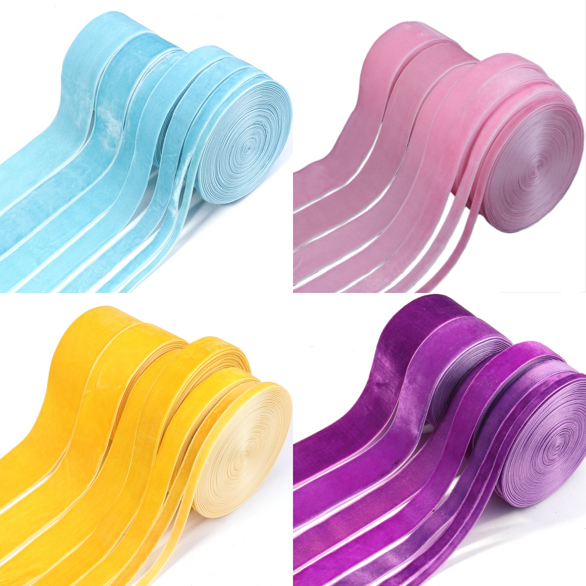 5-10 metri/rotolo Nastri di Ve - Velvet Ribbon Roll recensione e prezzo