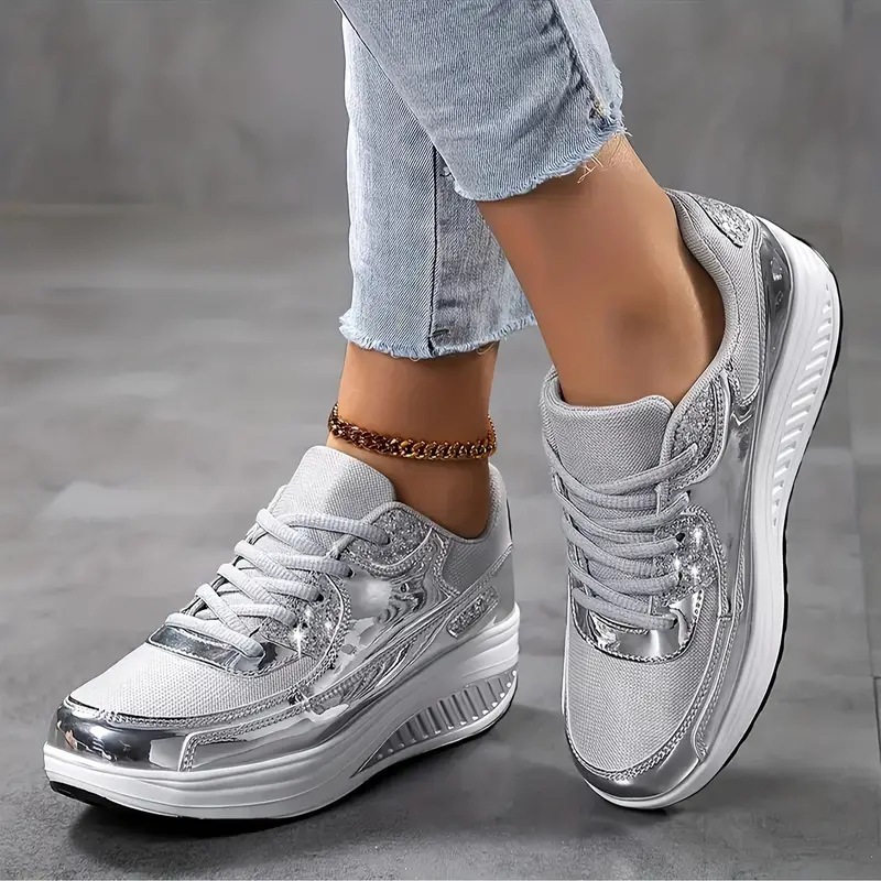 Scarpe Sportive Basse da Donna - Guipure Lace Panel recensione e prezzo