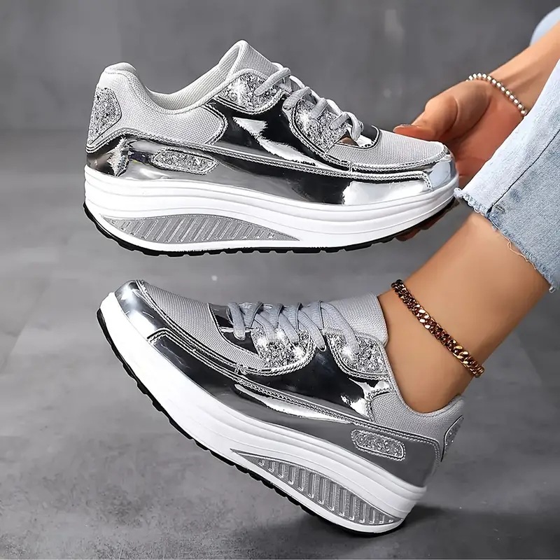 Scarpe Sportive Basse da Donna - Guipure Lace Panel recensione e prezzo