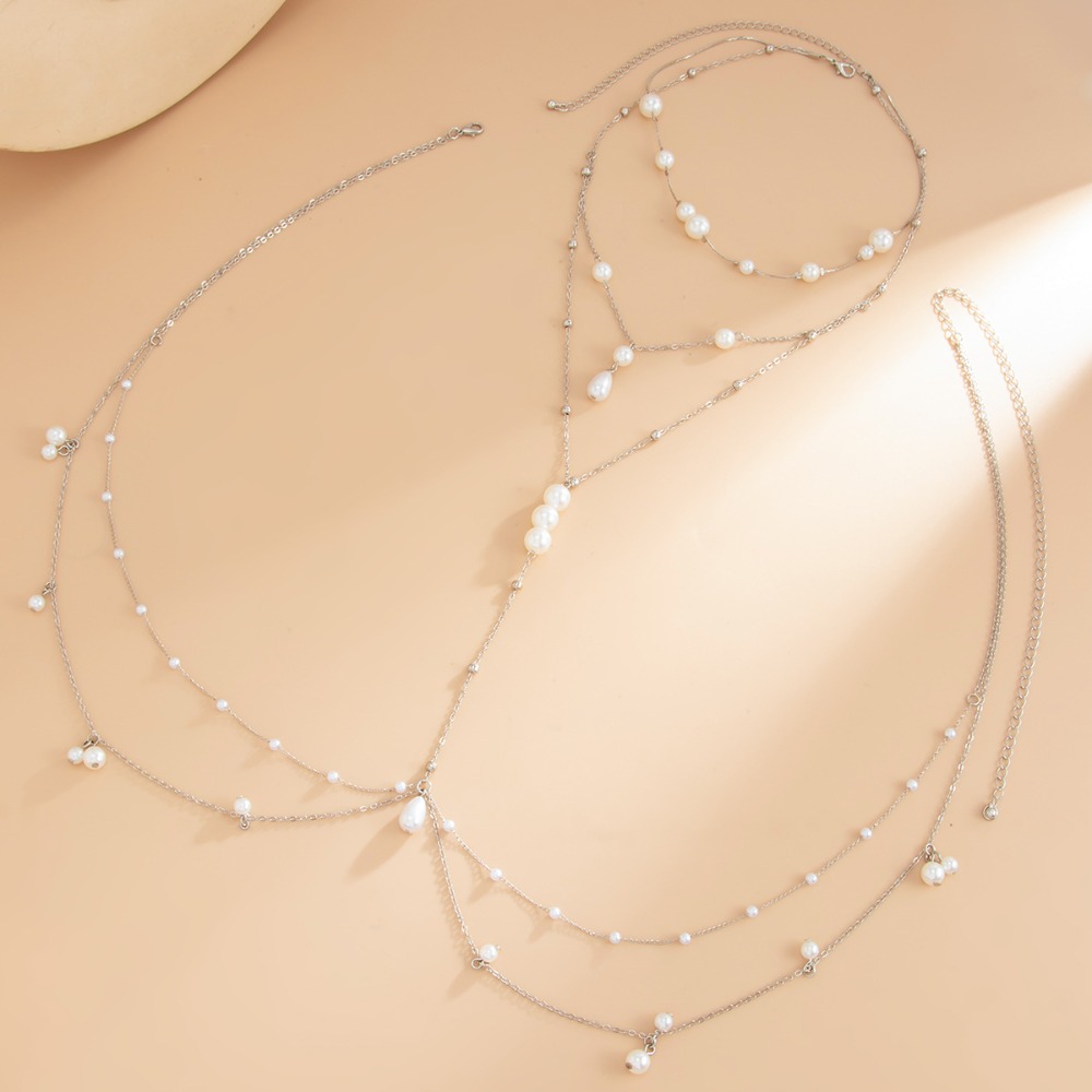 Collana a più strati con perle - Pearl Trim Chain recensione e prezzo